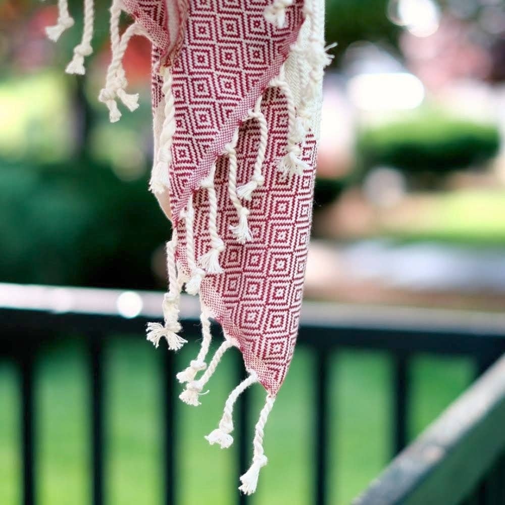 Turkish towel throw hot sale